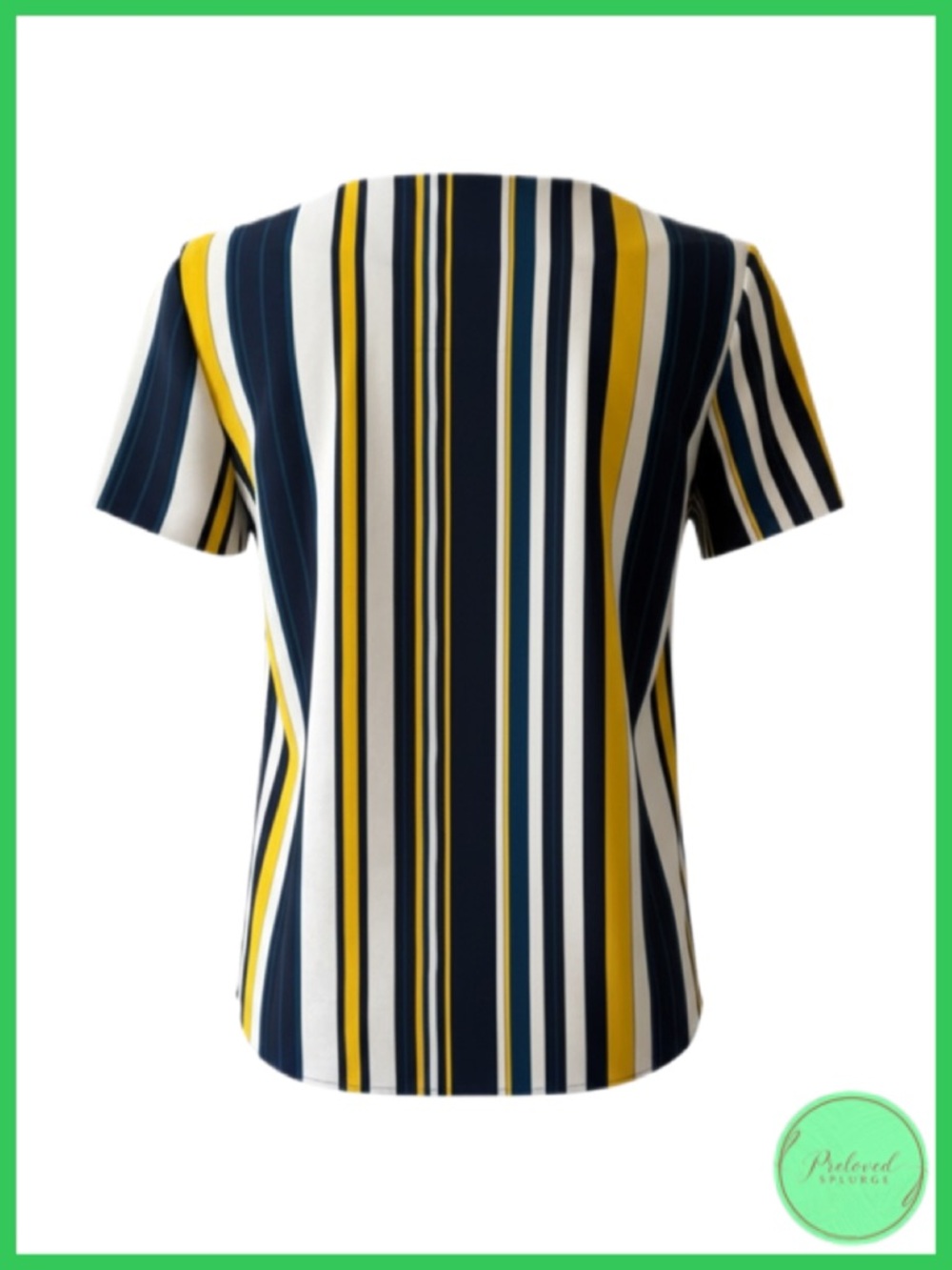 ZARA Basic Collection Multicolor Striped Top - Picture 3 of 6